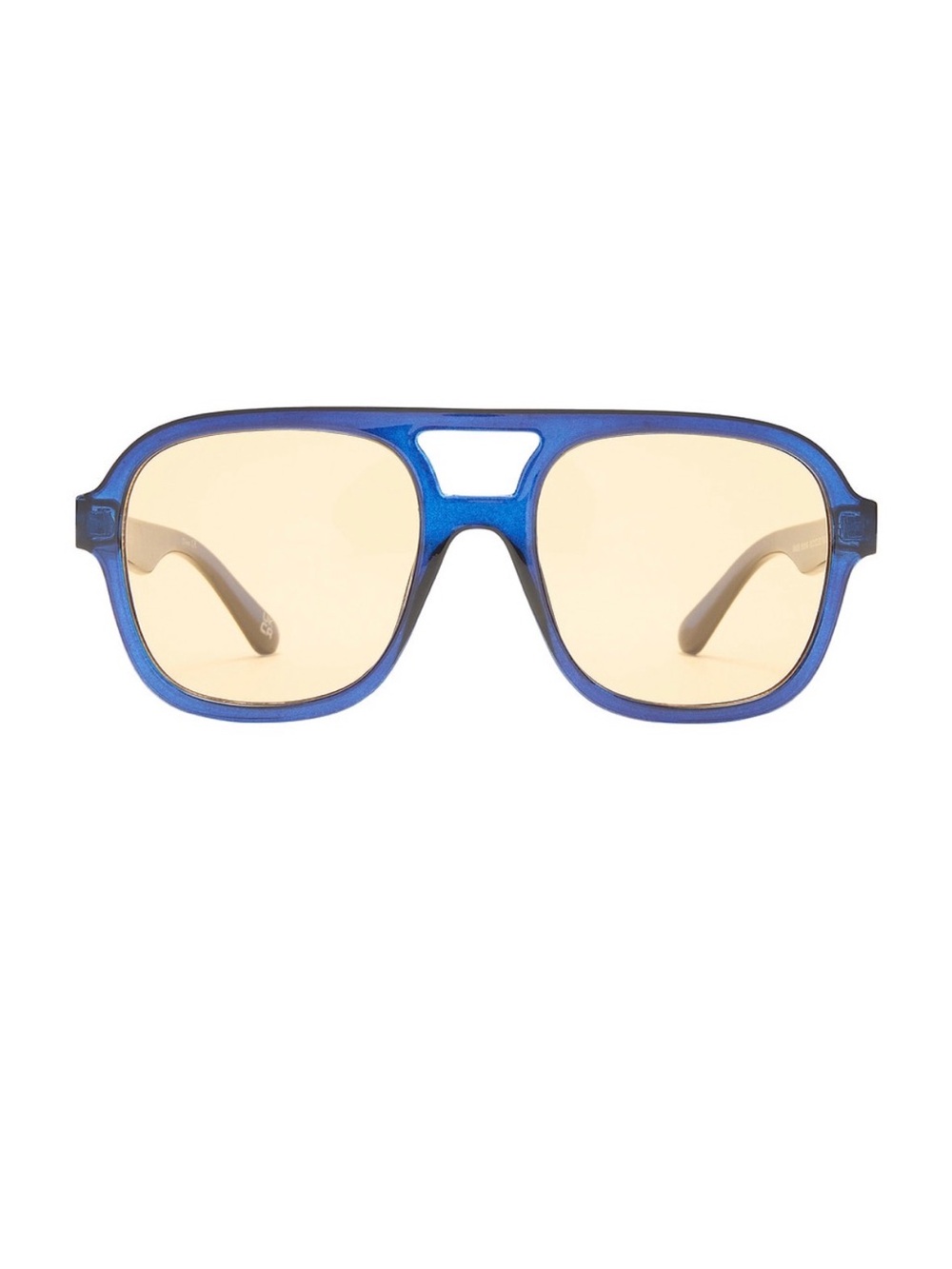 NWT AIRE Whirlpool Sunglasses in Navy & Golden Tint